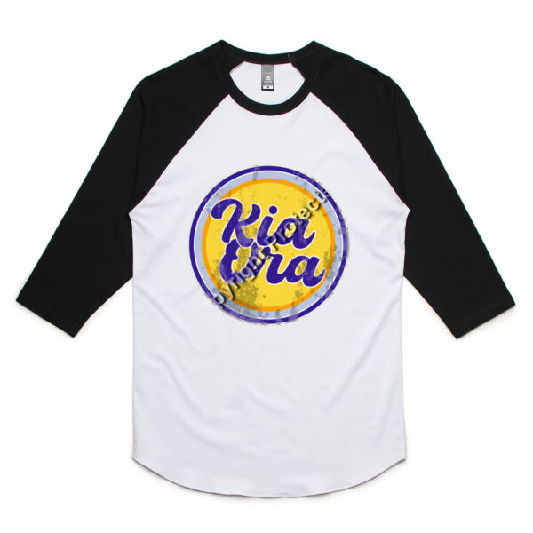 Kia Ora (badge style) - AS Colour Mens Raglan Tee Thumbnail