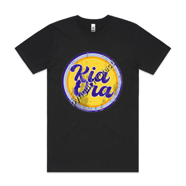 Kia Ora (badge style) - AS Colour Mens Block T shirt Thumbnail
