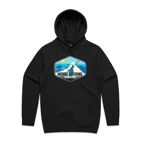 Tititea Mount Aspiring - AS Colour Mens Stencil Hoodie Thumbnail
