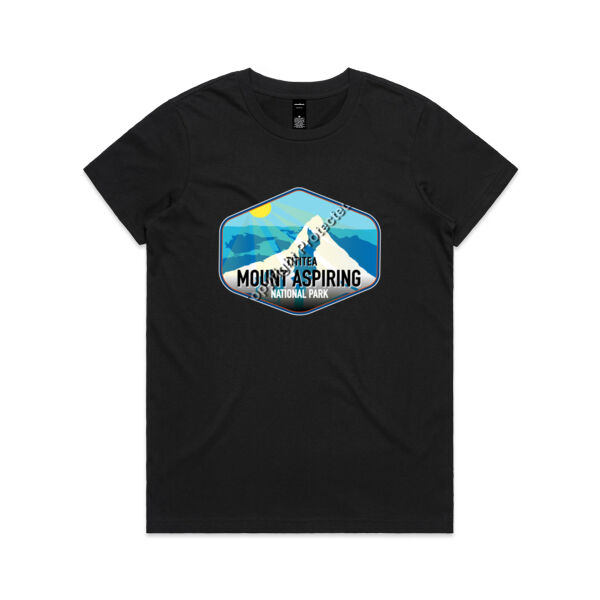 Tititea Mount Aspiring - AS Colour Womens Maple Tee Thumbnail