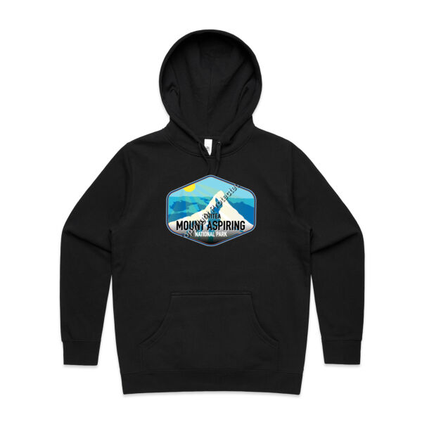 Tititea Mount Aspiring - AS Colour Womens Stencil Hood Thumbnail