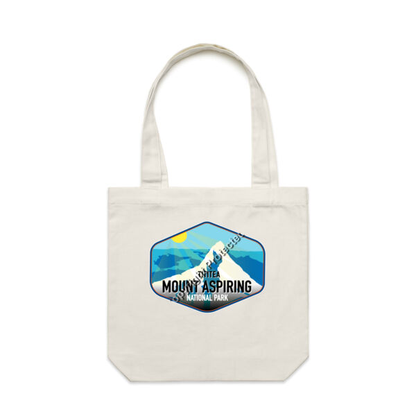 Tititea Mount Aspiring - AS Colour Carrie Tote Bag  Thumbnail