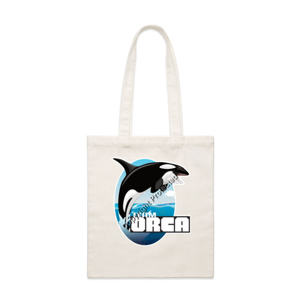Team Orca! - AS Colour Parcel Tote Thumbnail