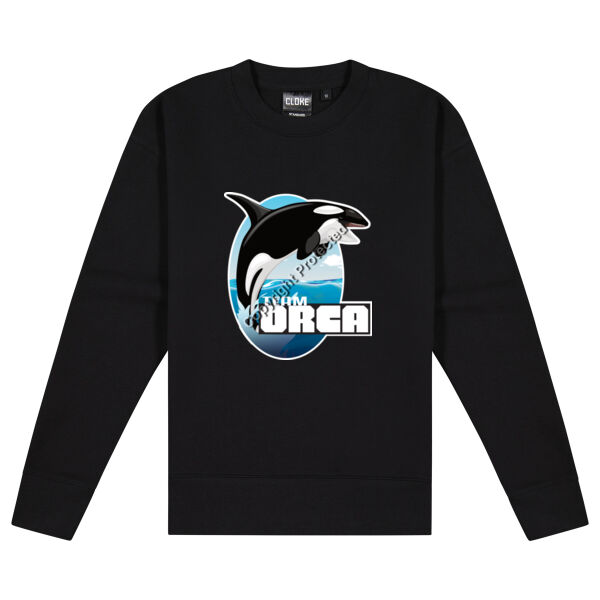 Team Orca! - Cloke Women's Standard Crew Neck Sweat Thumbnail