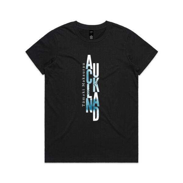 Tamaki Makaurau Auckland New Zealand - AS Colour Womens Maple Tee Thumbnail