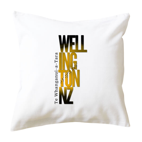 Te Whanganui-a-Tara Wellington Aotearoa New Zealand - Cushion cover Thumbnail
