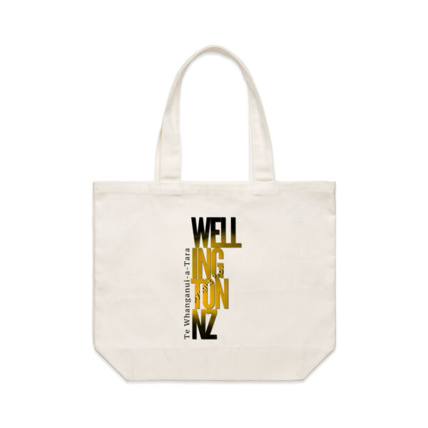 Te Whanganui-a-Tara Wellington Aotearoa New Zealand - AS Colour Shoulder Tote Thumbnail