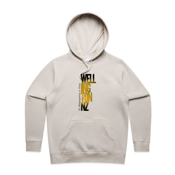 Te Whanganui-a-Tara Wellington Aotearoa New Zealand - AS Colour Womens Stencil Hood Thumbnail