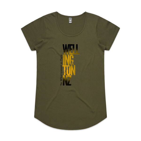 Te Whanganui-a-Tara Wellington Aotearoa New Zealand - AS Colour Womens Mali Tee Thumbnail