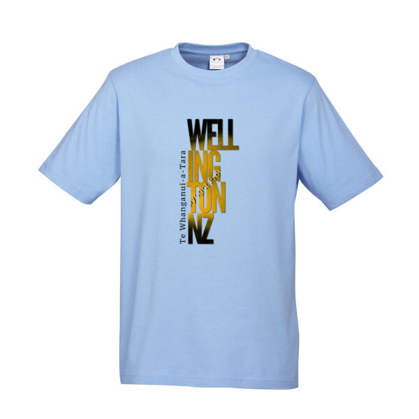 Te Whanganui-a-Tara Wellington Aotearoa New Zealand - Biz Collection Mens Ice Tee Thumbnail