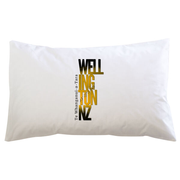 Te Whanganui-a-Tara Wellington Aotearoa New Zealand - Pillowcase  Thumbnail