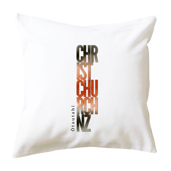 Otautahi Christchurch Aotearoa New Zealand - Cushion cover Thumbnail