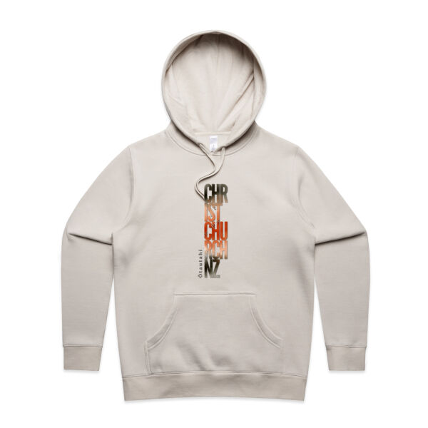 Otautahi Christchurch Aotearoa New Zealand - AS Colour Womens Stencil Hood Thumbnail