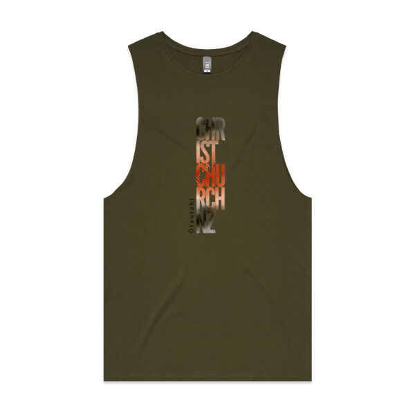 Otautahi Christchurch Aotearoa New Zealand - AS Colour Mens Barnard Tank Thumbnail