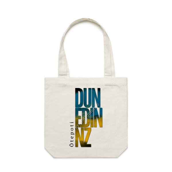 Otepoti Dunedin Aotearoa New Zealand - AS Colour Carrie Tote Bag  Thumbnail