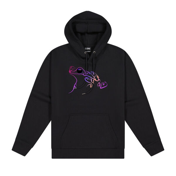 Stylised frog doodle - Cloke Womens Origin Hoodie Thumbnail
