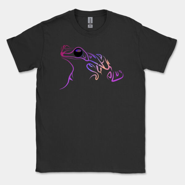 Stylised frog doodle - Gildan Mens Softstyle T-Shirt Thumbnail