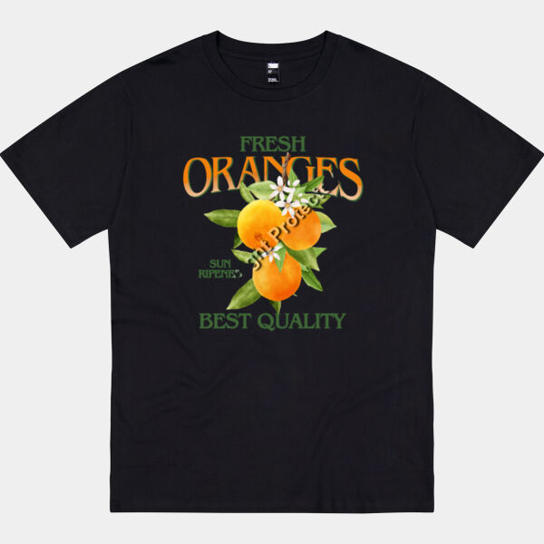 Fresh Oranges - Best Quality - Thread Project Unisex Summer Tee Thumbnail